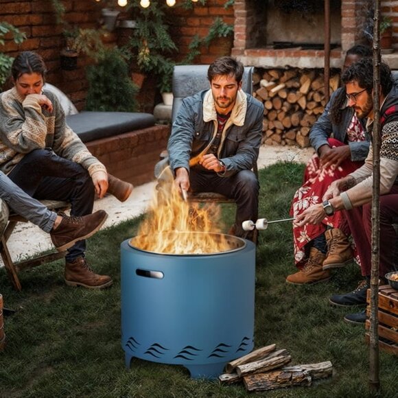 Royale Blue - Portable Fire Pit